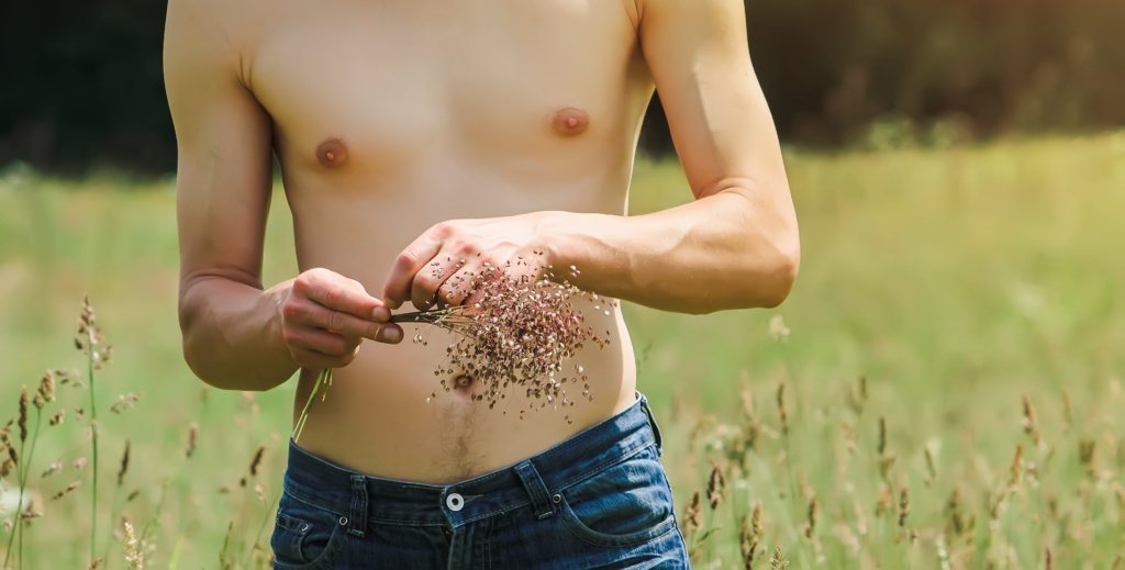 pubic hair men boost confidence